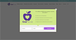 Desktop Screenshot of croclavie.org